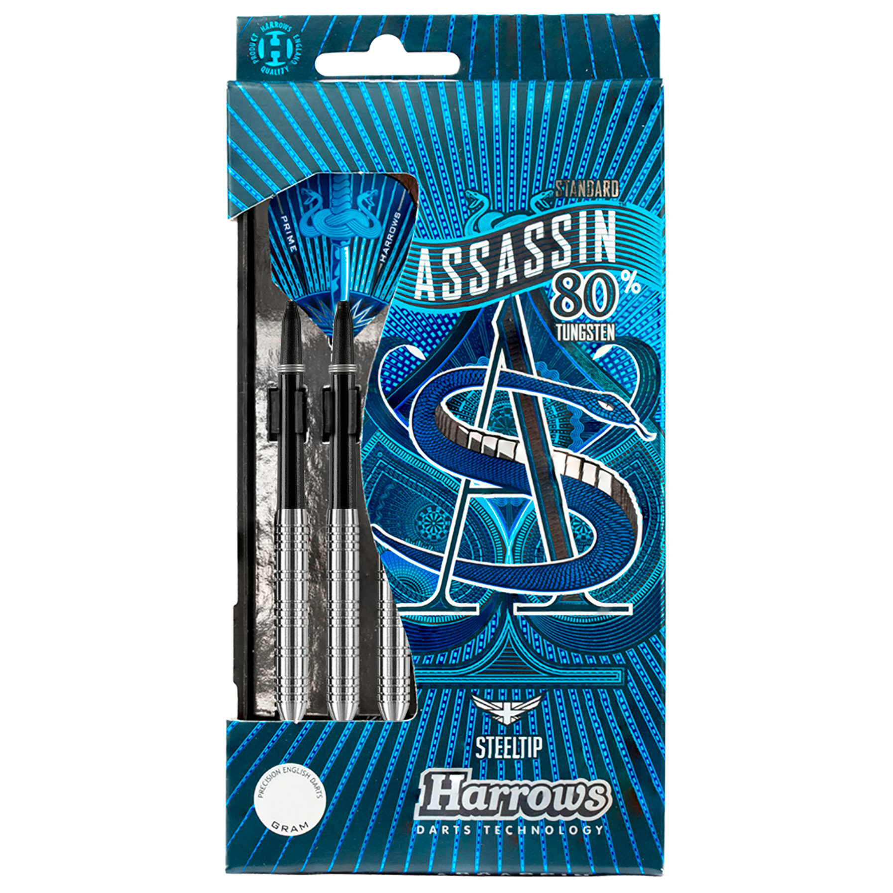 Assassin 80% 18gR Steel Tip Darts