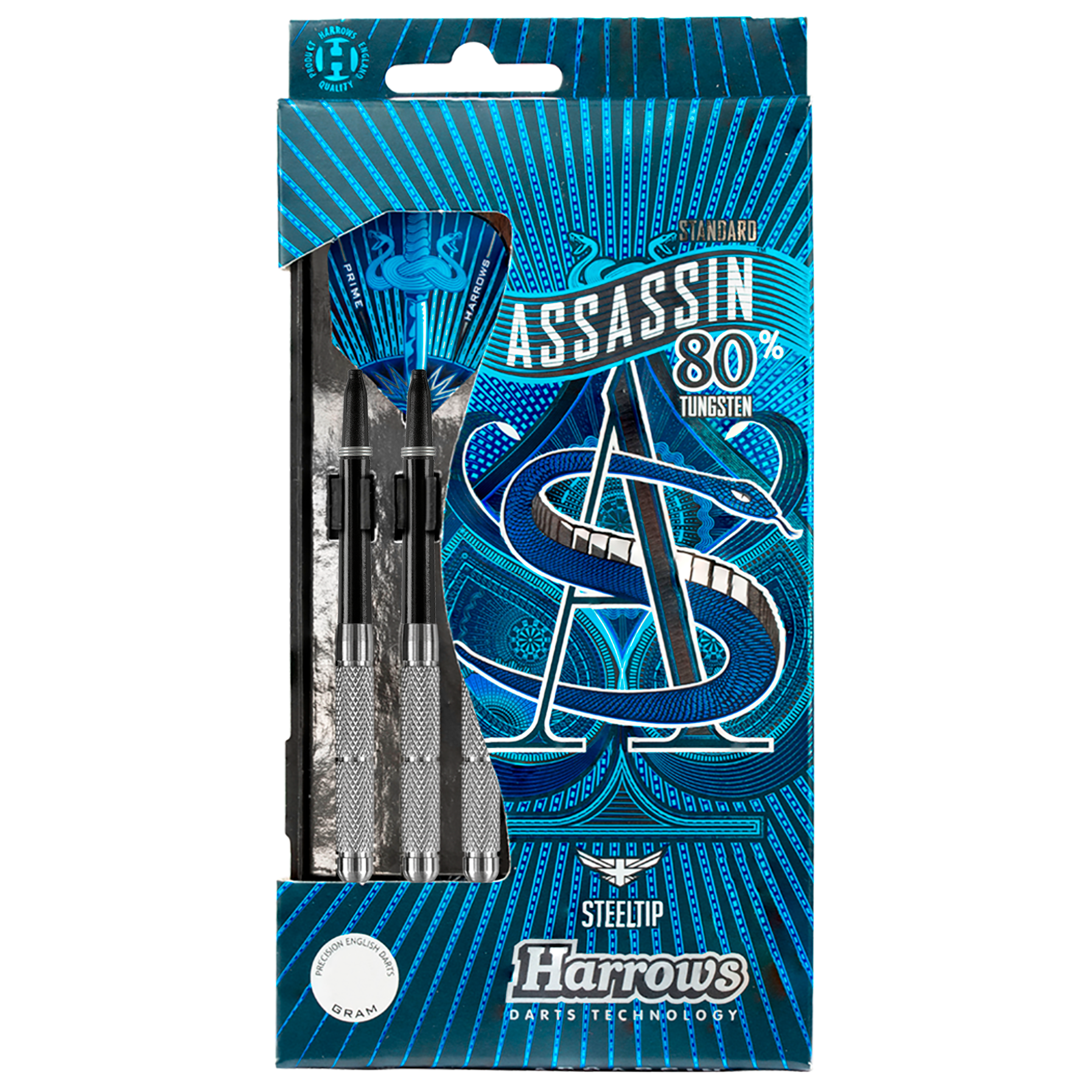 Assassin 80% 19gK Steel Tip Darts