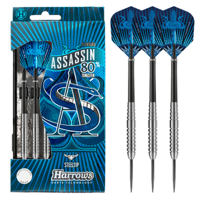 Assassin 80% 24gR Steel Tip Darts