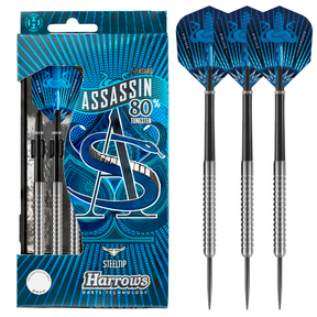 Assassin 80% 20gR Steel Tip Darts