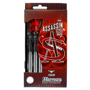 Assassin 80% 40gR Steel Tip Darts