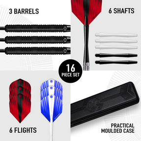 Caliber Black 90% Steel Tip Darts