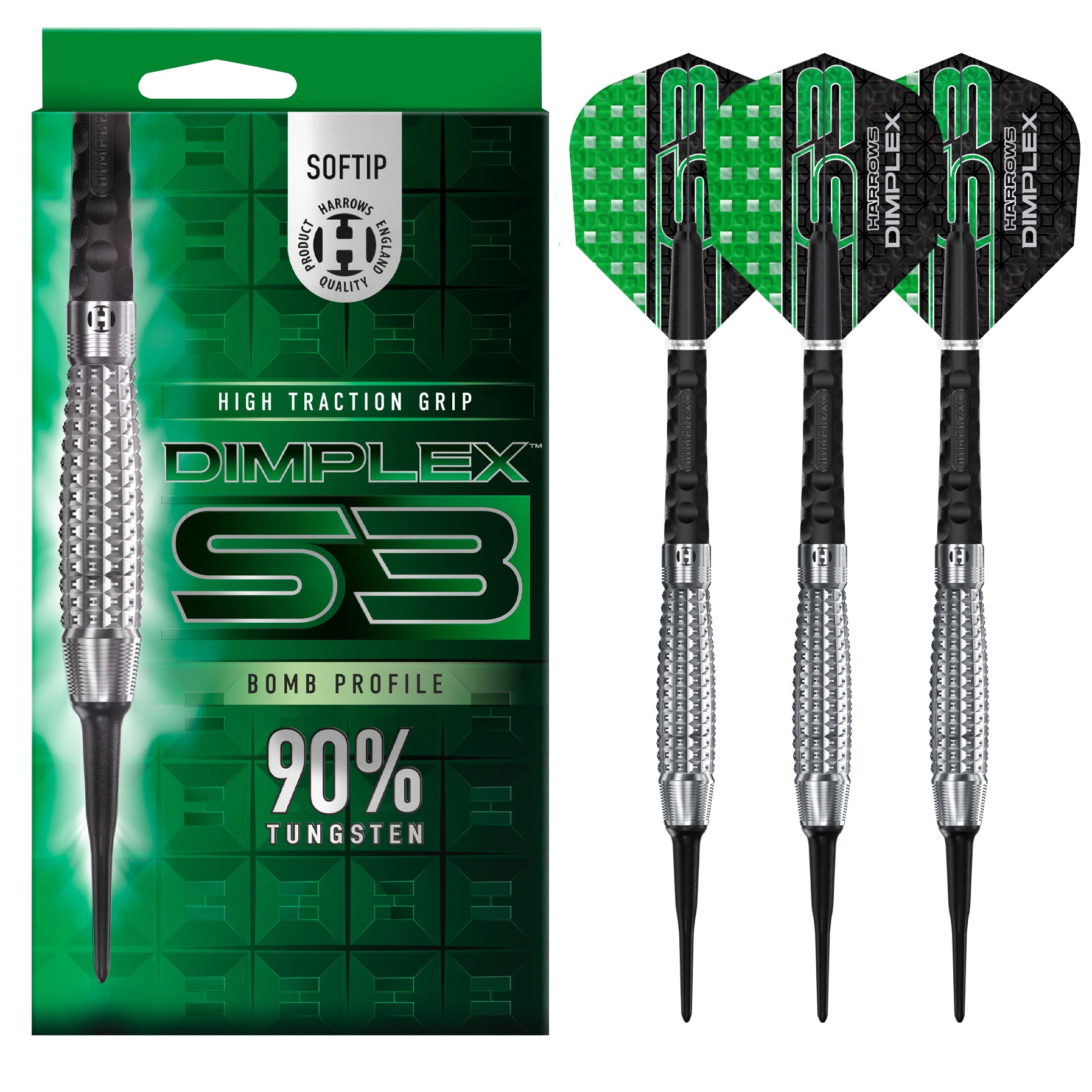 Dimplex S3 Bomb Profile 90% Soft Tip Darts