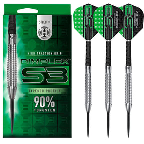 Dimplex S3 Tapered Profile 90% Steel Tip Darts