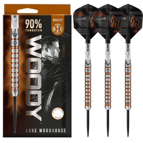 Luke Woodhouse 90% Series 2 Steel Tip Darts