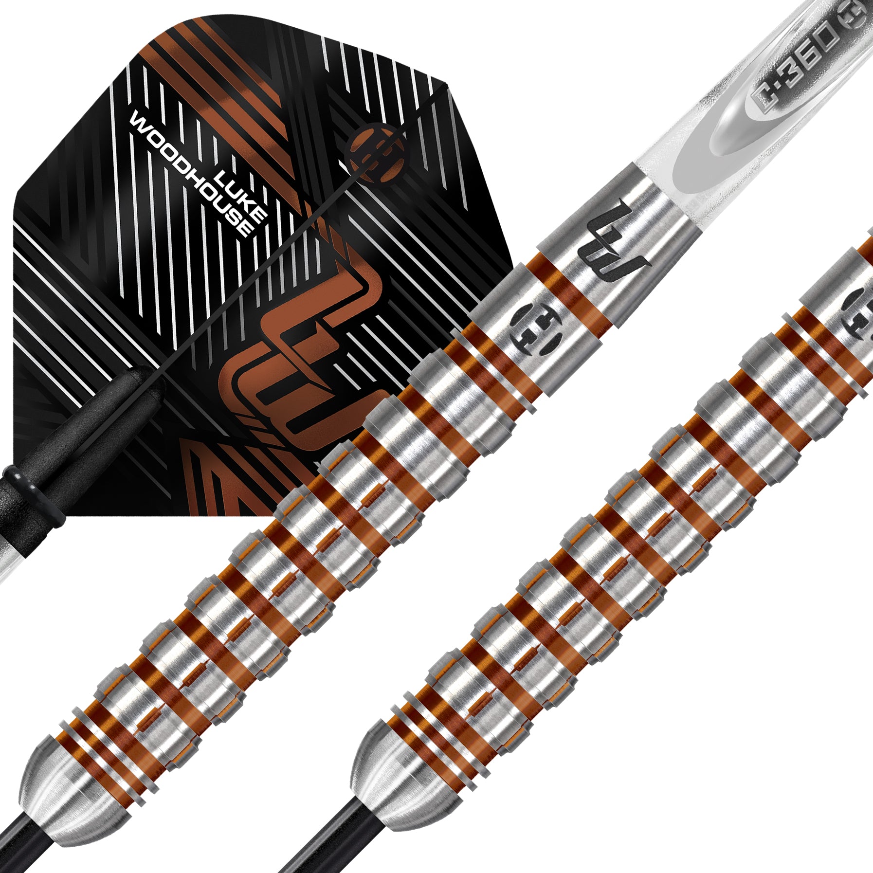 Luke Woodhouse 90% Series 2 Steel Tip Darts