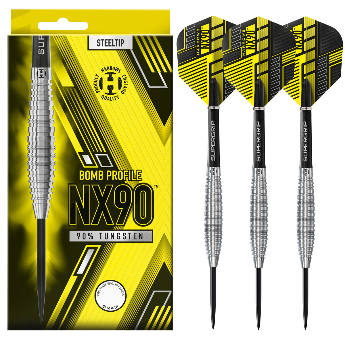 NX90 Bomb 90% Steel Tip Darts