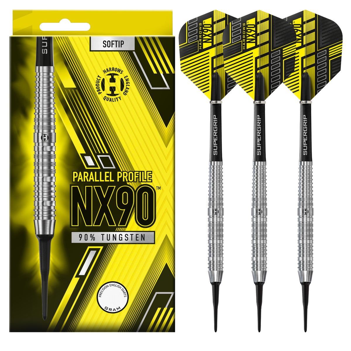 NX90 Parallel 90% Soft Tip Darts