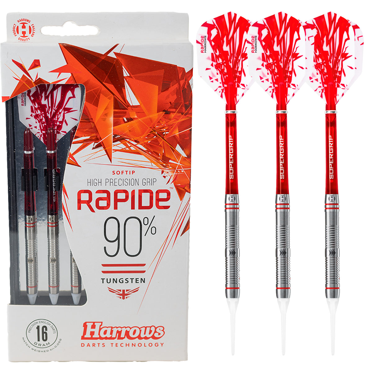 Rapide 90% Style B Soft Tip Darts