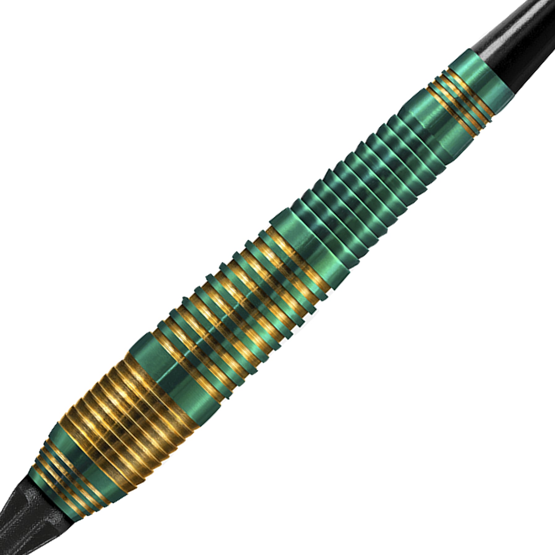 Vivid Brass - Green Soft Tip Darts