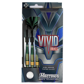 Vivid Brass - Green Soft Tip Darts