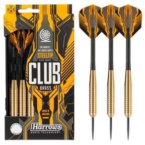 Club Brass 21gR Steel Tip Darts