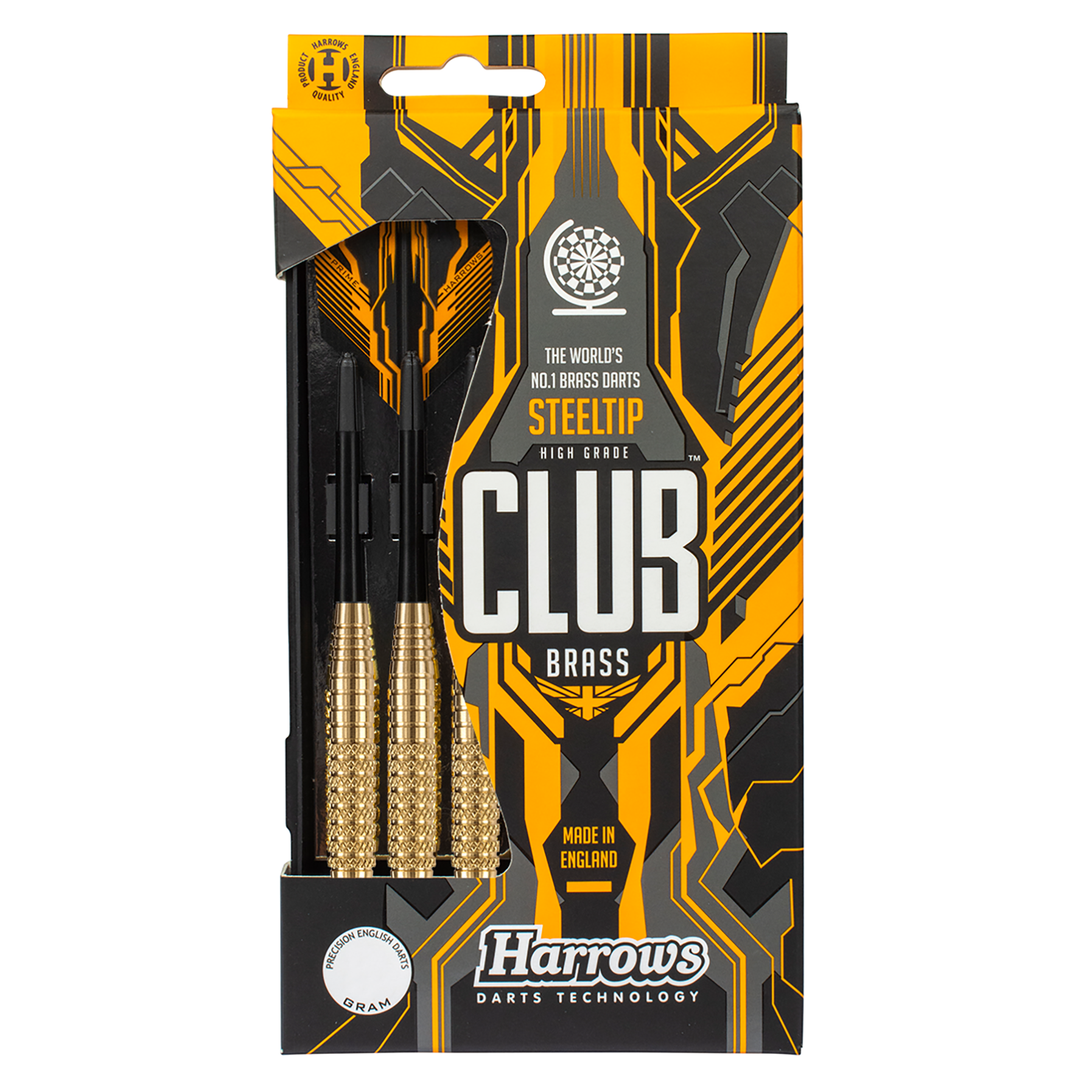 Club Brass 25gK Steel Tip Darts